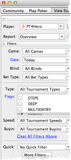 Clear All Filters