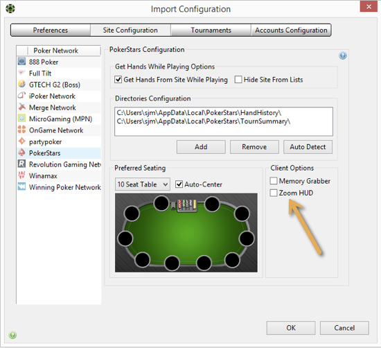 Import Configuration